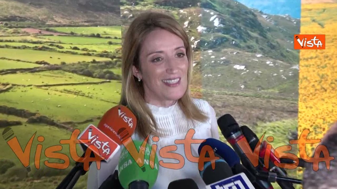 Roberta Metsola: “L'Italia deve rimanere leader d'Europa”