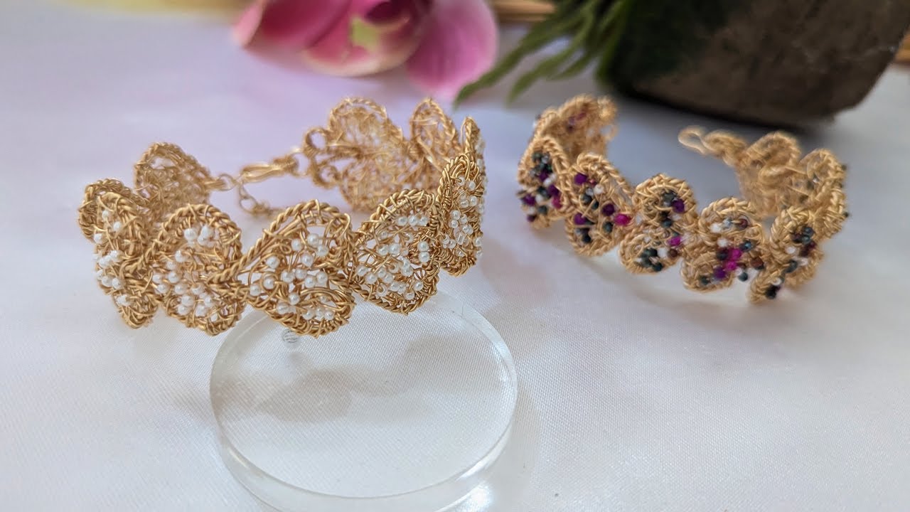 Brazaletes en Forma de Corazón