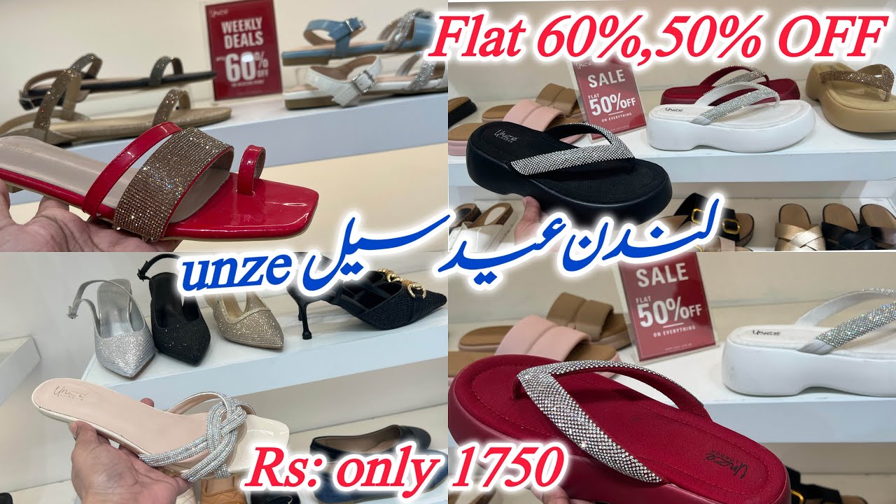 Unze London flat 60% ,50% off 🔥💕💕Eid sale lawn collection entire stock ||Unze sale ||24 May 2025