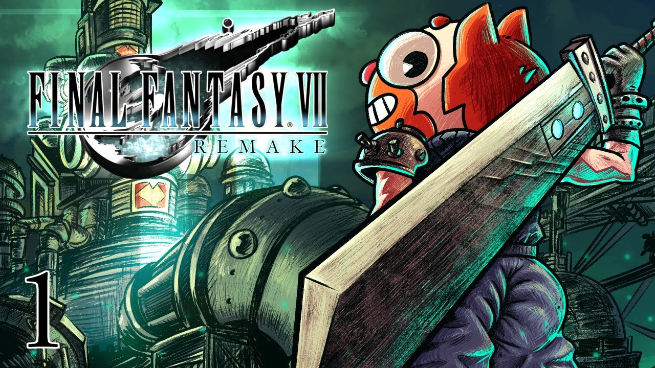 The Destruction of Mako Reactor 1 | Final Fantasy 7 Remake | Part 1