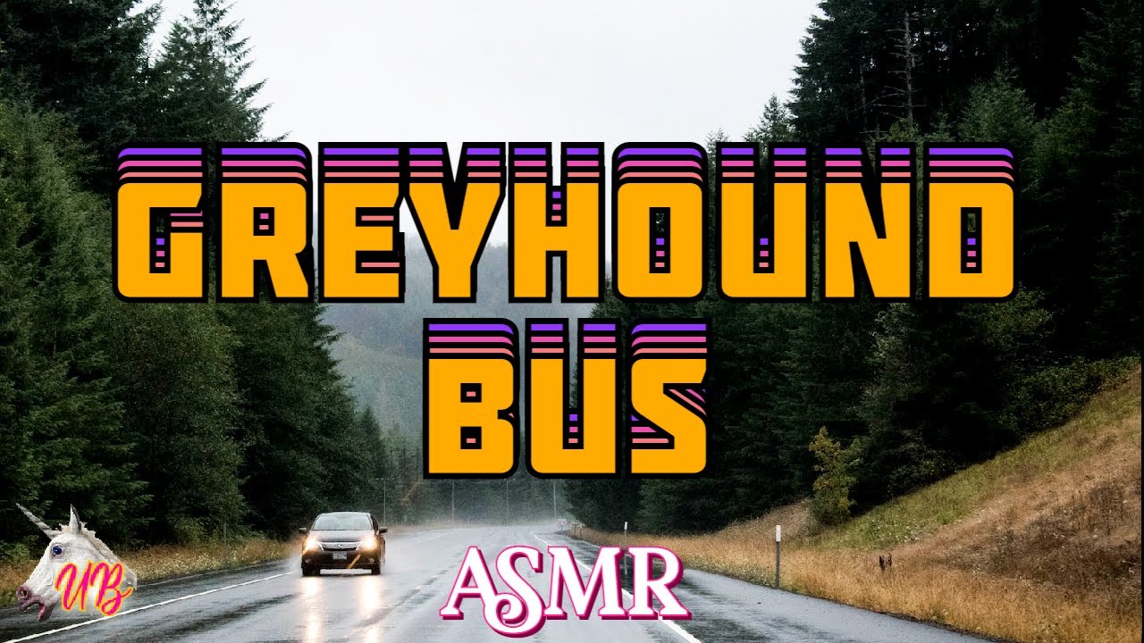Greyhound Bus, Southern Oregon, 1997 | ASMR Ambient Collage | engine, rain, passengers