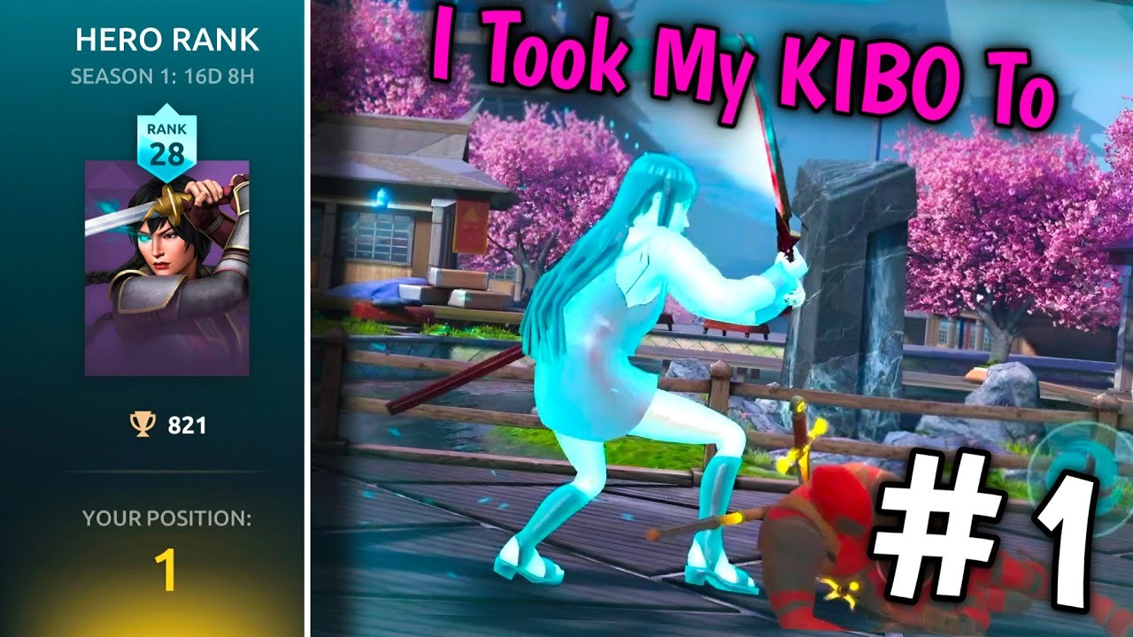 This is How I Took My KIBO to the Top 1! Reached my limit? - Shadow Fight 4 Arena