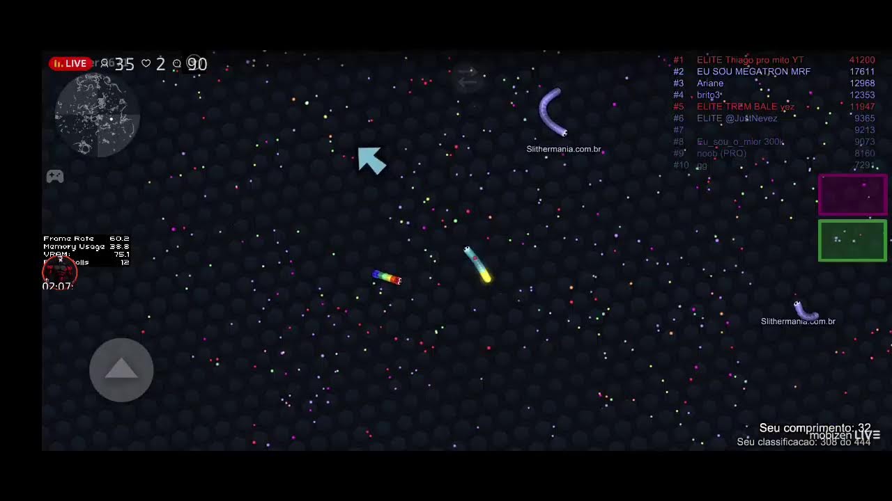 LIVE CARNIFICINA SLITHER IO HATRICK