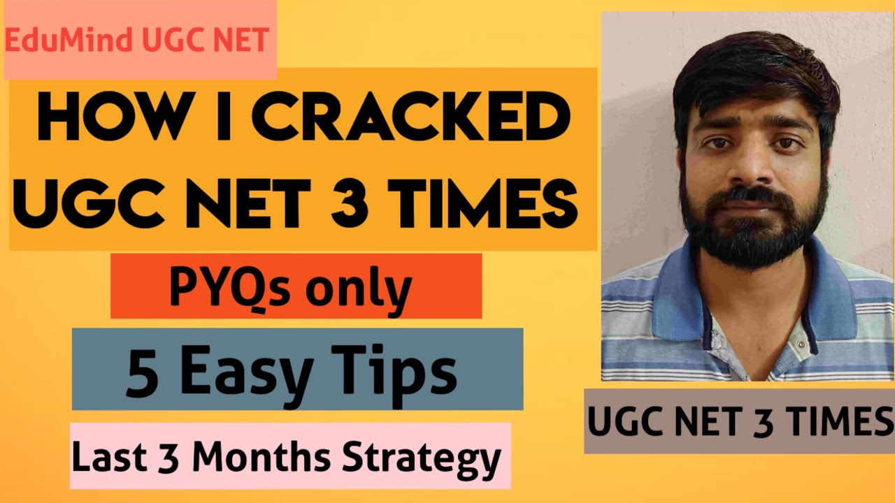How I Cleared UGC NET 3 Times !! Last 3 months Strategy to Crack UGC NET Exam !! UGC NET Preparation