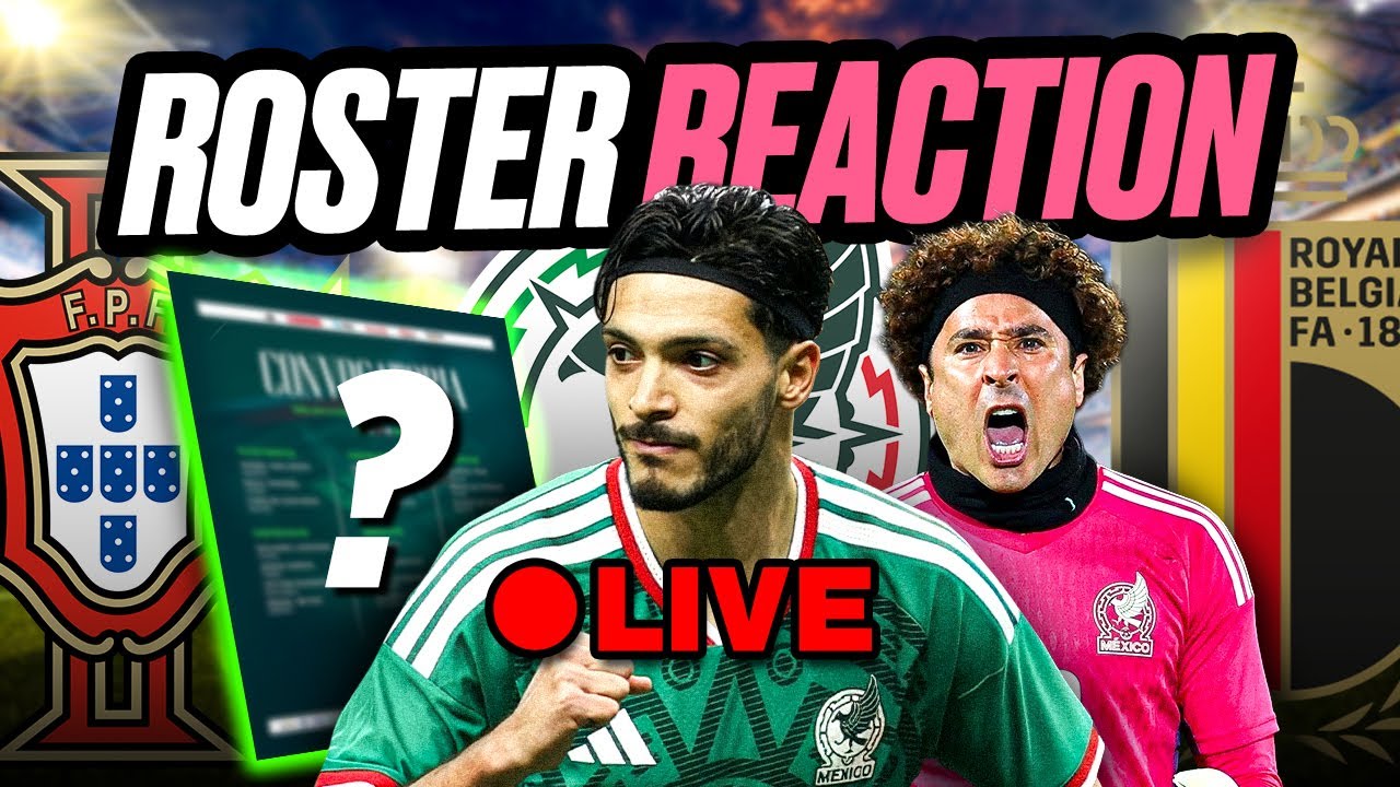 Ochoa Returns & Fidalgo Gets His FIRST Call-up! | Reacting To Mexico's Latest Roster