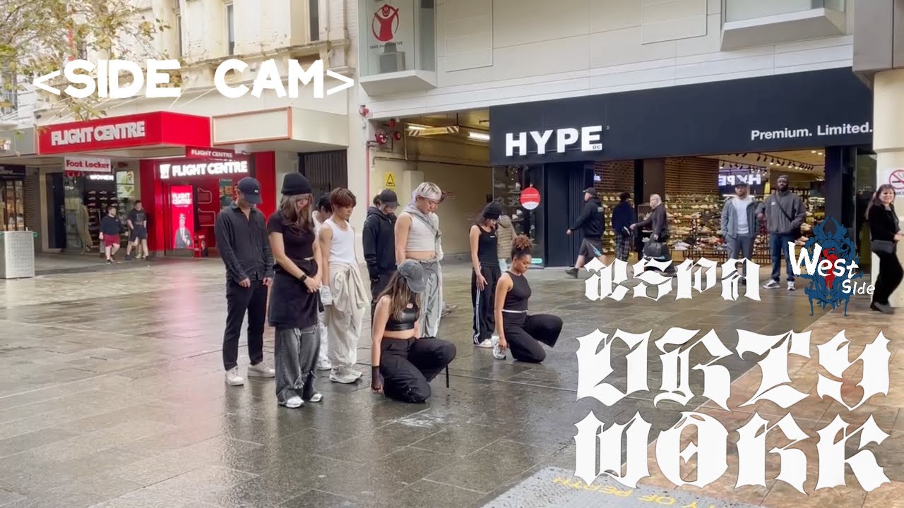 [SIDE CAM] [KPOP IN PUBLIC] AESPA 에스파 ‘DIRTY WORK’ (Boys Vers.) | West Side | Perth, AUSTRALIA