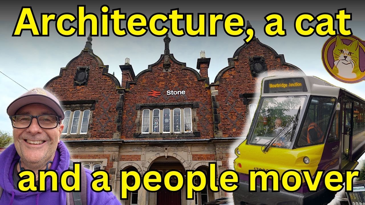 Using a West Midlands Day Ranger to search out architecture, a cat and a people mover.