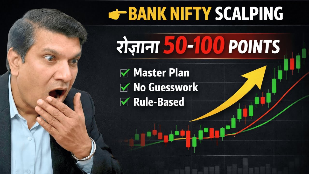 Bank Nifty Scalping Strategy for Beginners | High probability setup | Market Udaan