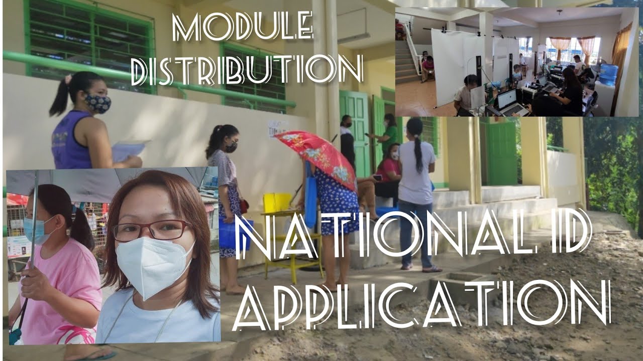 Module Distribution || National ID Application || Kambal Tarcena Alchie