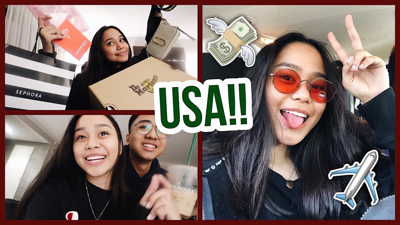 VLOGMAS: TRIP TO L.A. + SHOPPING AGAD SA DAY 1! | ThatsBella