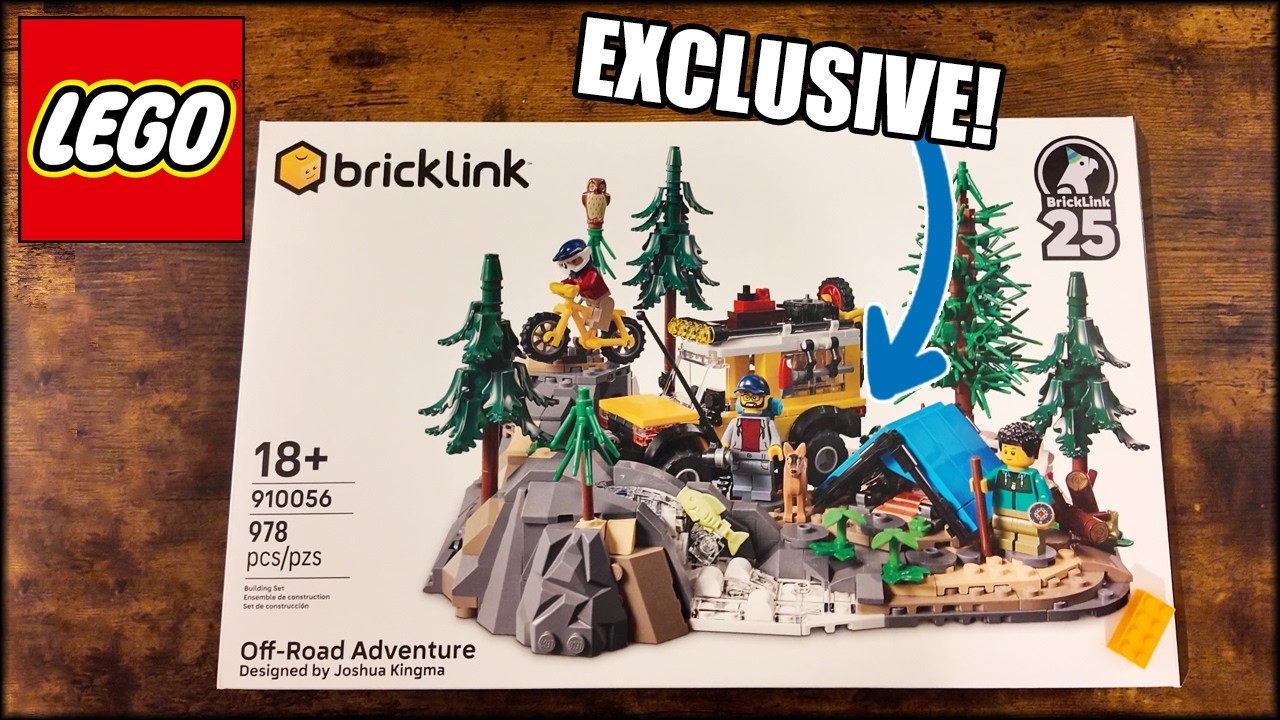 СЛОЖНО ДОСТАТЬ! Обзор набора LEGO Off-Road Adventure 910041 (2026)! Программа для дизайнеров Bric...
