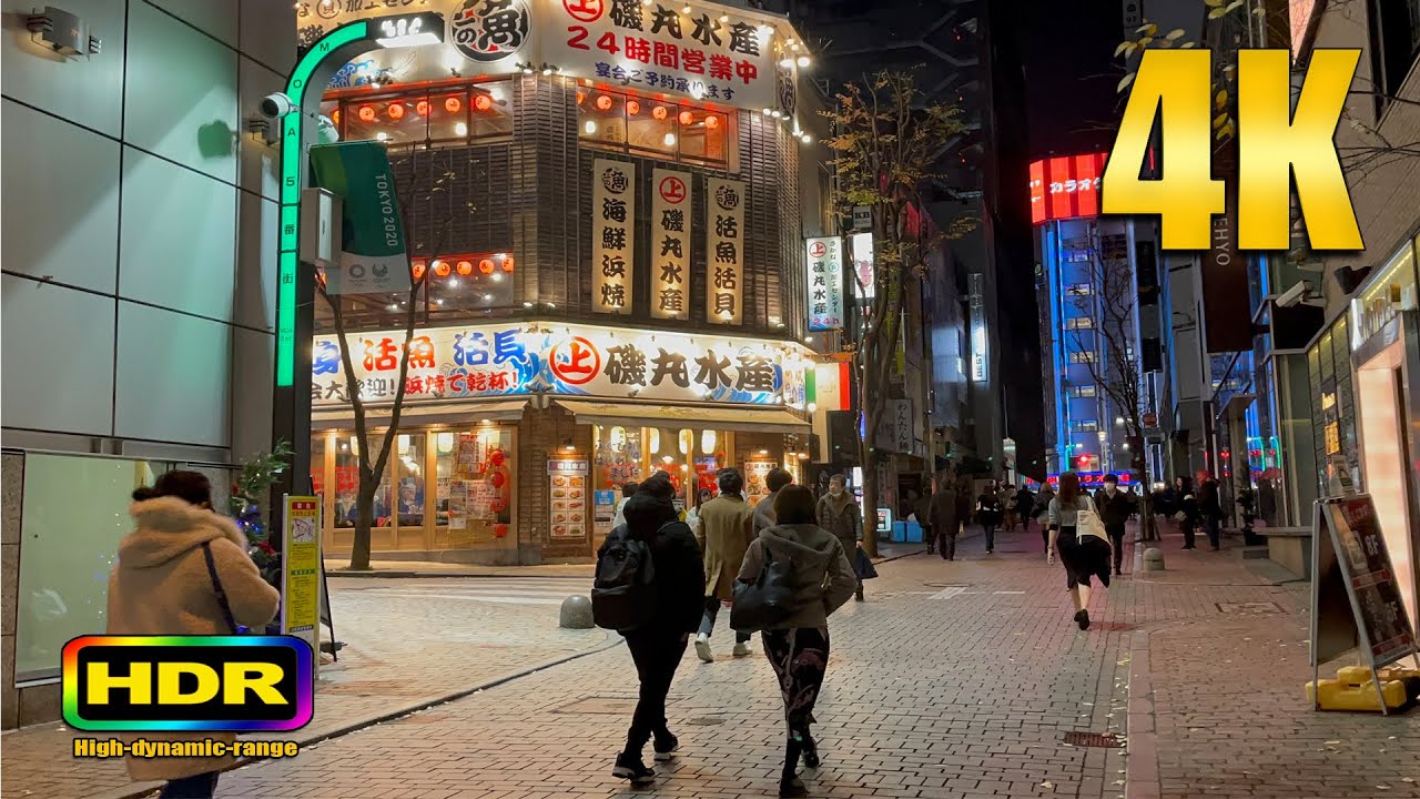 【4K HDR】 Another Tokyo Friday Night Walk | Invited to stranger’s party?
