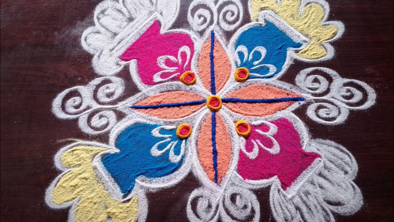 3*1 Pongal pot kolaml#thaimadhakolam #pongalrangoli #indianrangolidesigns 