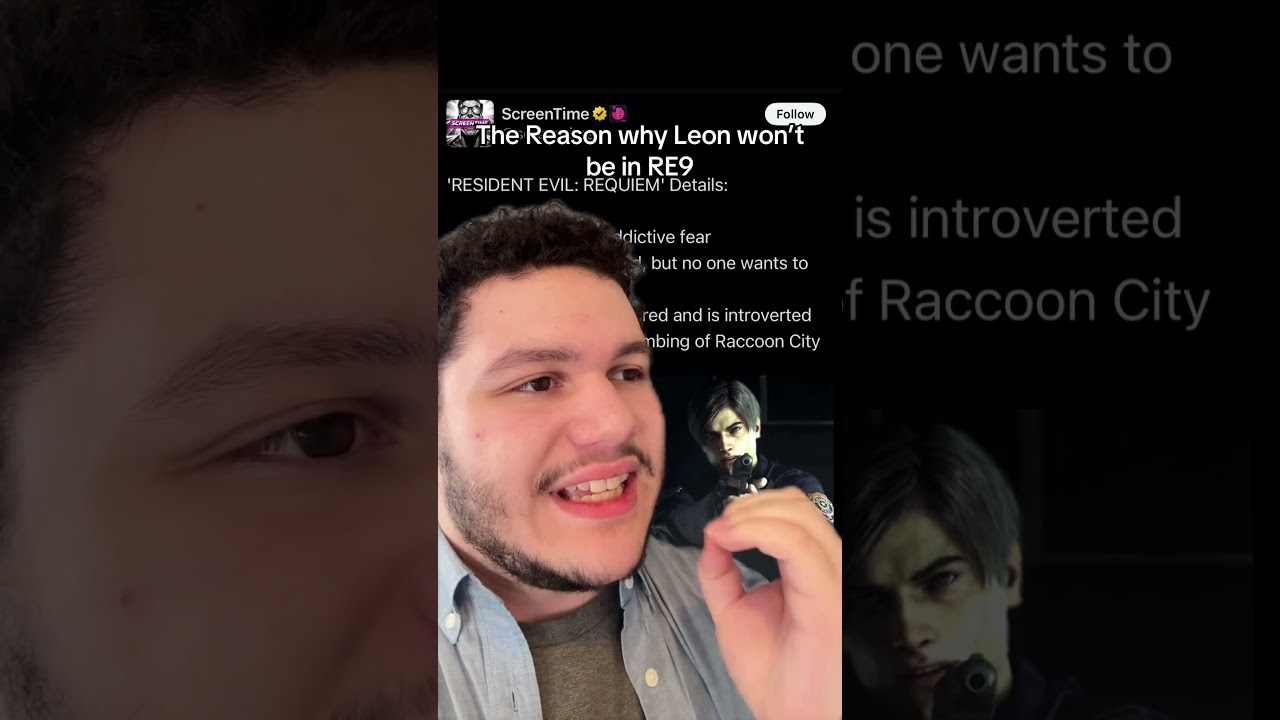 The Reason why Leon isn&rsquo;t in RE9 #fyp #residentevil #re9 #leonkennedy