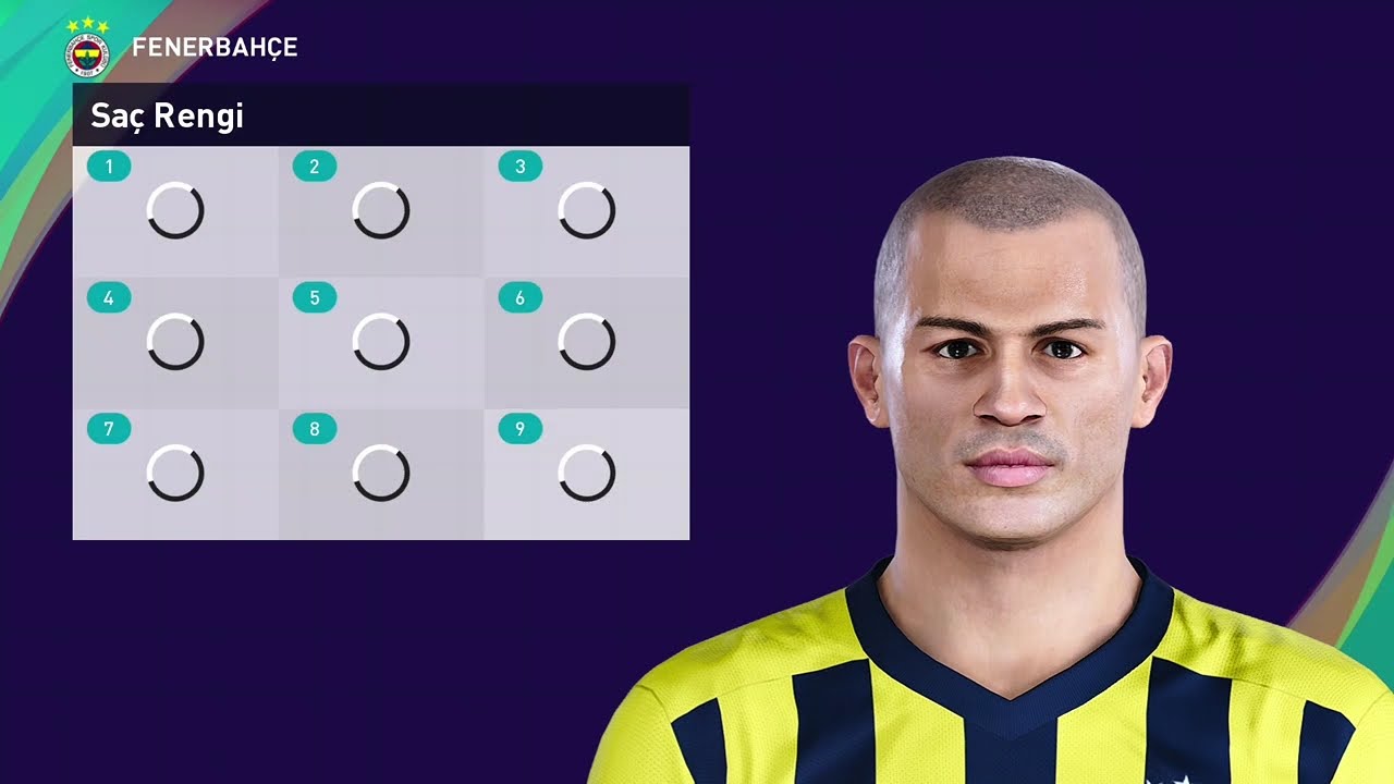 Pes 2021 Alex De Souza Face Build Yüz Yapımı
