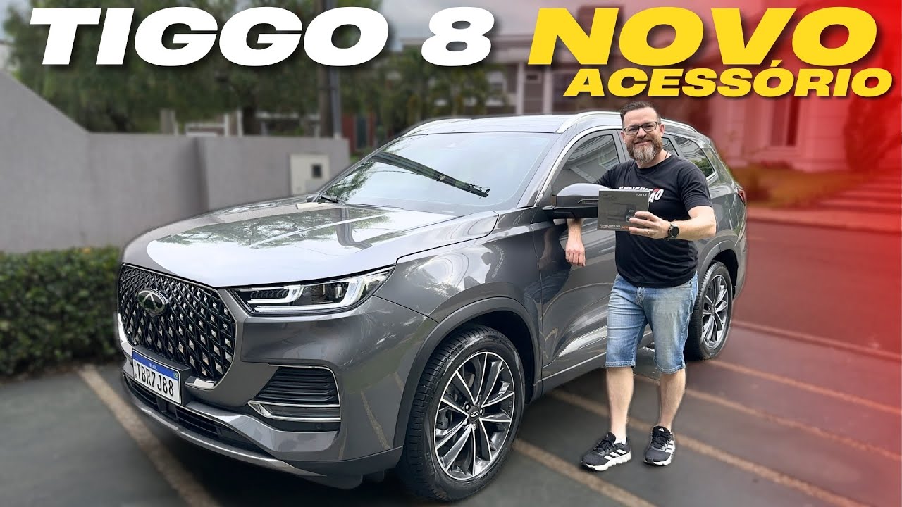 TIGGO 8 PRO - Recebeu Novo Acessório Para Minha Segurança! 70mai A800SE 👍