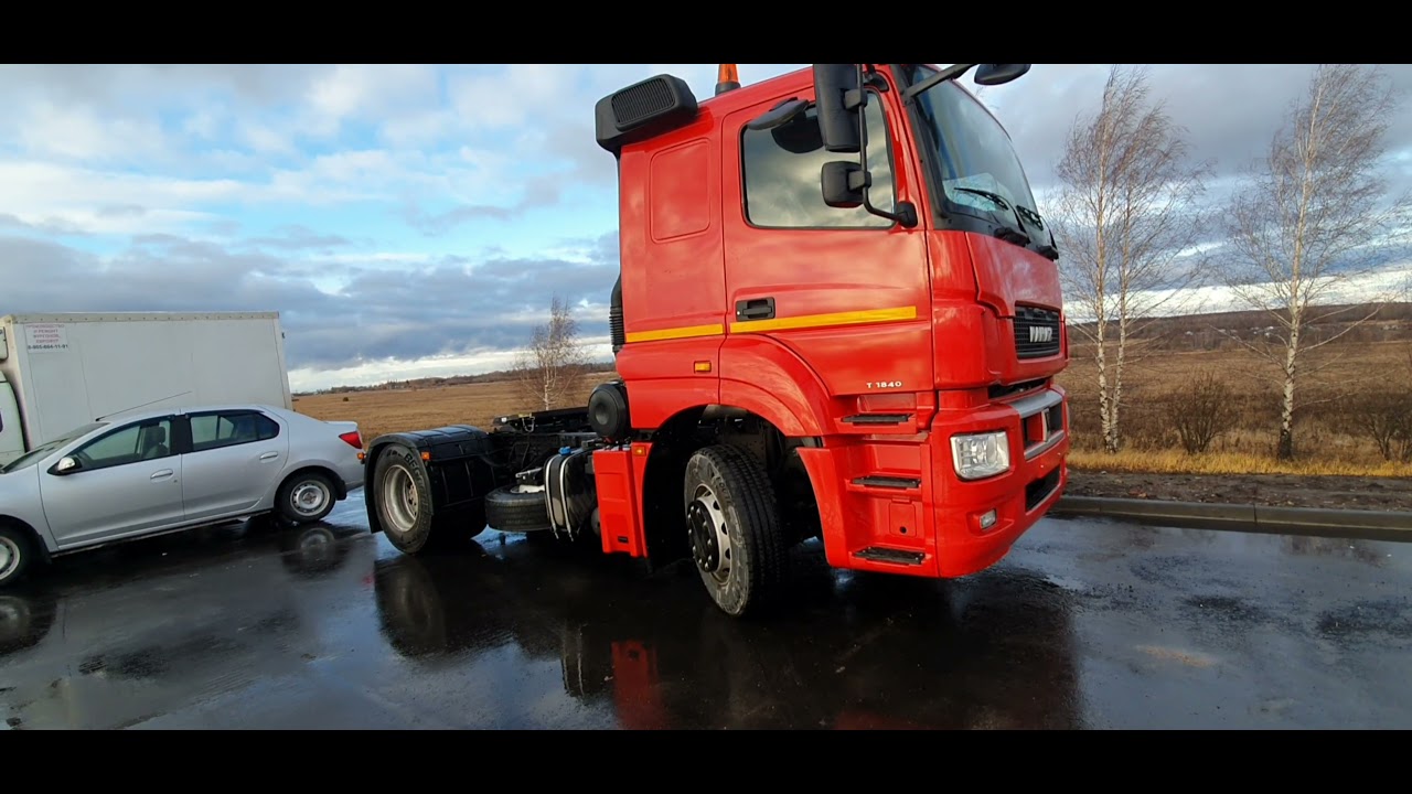 Перегнал новый камаз компас 12 в г. Нижний Новгород.