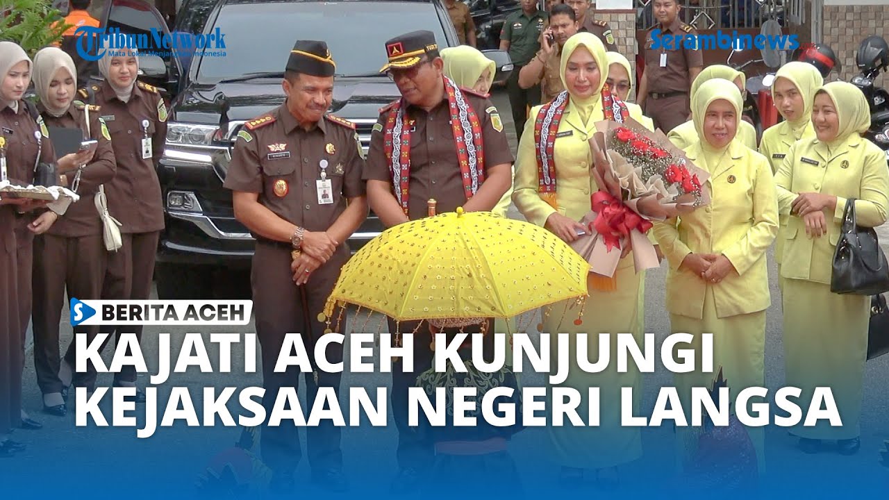 Kajati Aceh Kunjungi Kejari Langsa, Ingatkan Pentingnya Loyalitas dan Hidup Sederhana