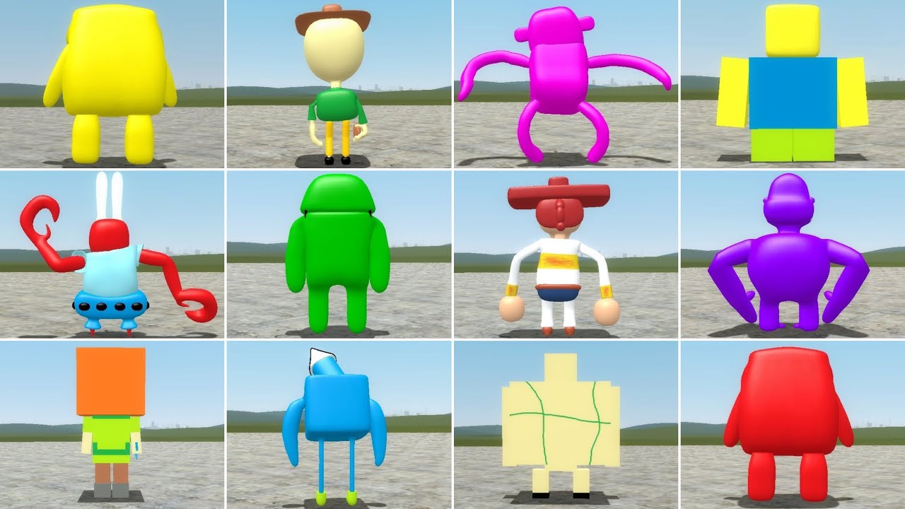 PLAYING AS ALL NEW 3D NEXTBOT MEMES (3D MEMES) in Garry's Mod