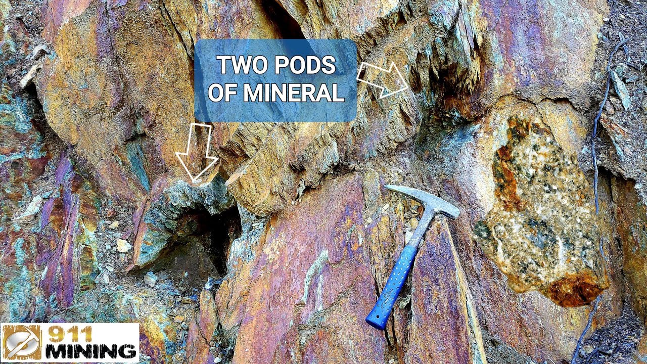 Heavily Mineralized Pods In Oxidized Outcrop!