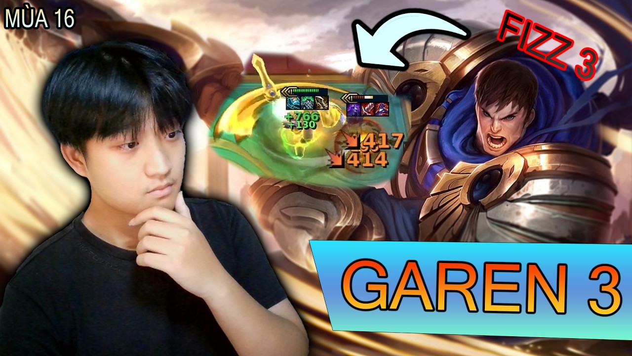ĐỐI ĐẦU GIỮA GAREN 4 TIỀN 3 SAO VÀ FIZZ 3 SAO - AI SẼ LÀ NGƯỜI CHIẾN THẮNG