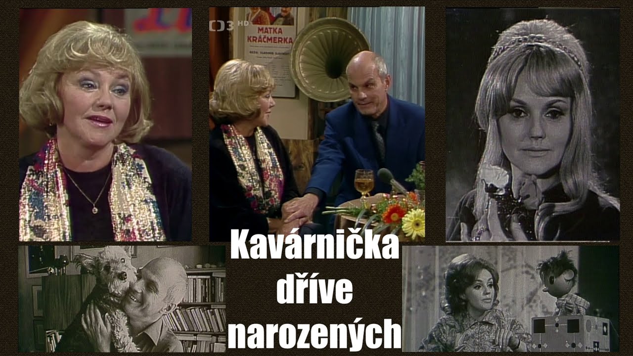 Kavárnička dříve narozených ❖ Vánoční setkání se Š. Haničincovou, J. Přeučilem a F. Kožíkem (1993)