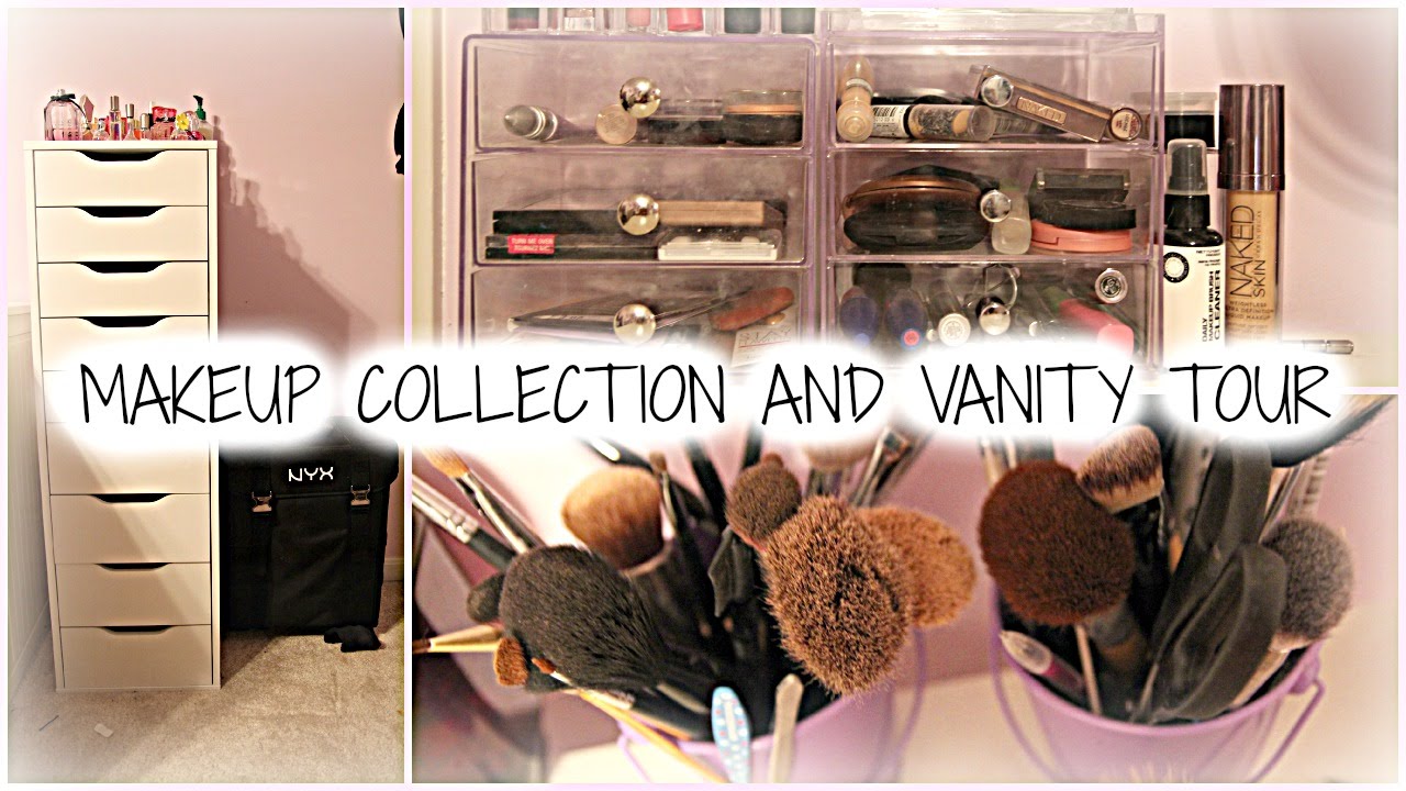 MAKEUP COLLECTION AND VANITY TOUR 2015
