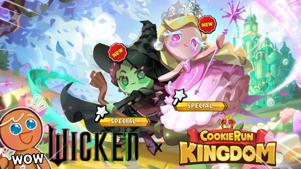 2 новых СПЕЦИАЛЬНЫХ печенья и многое другое в этом обновлении WICKED Collab! (23 ноября)