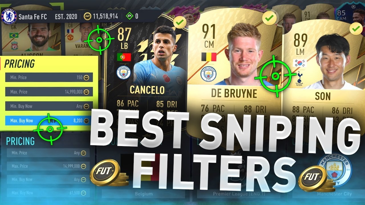 MAKE 200K RIGHT NOW WITH THESE SNIPING FILTERS! 🔥 (FIFA 22 BEST SNIPING FILTERS TO MAKE COINS)