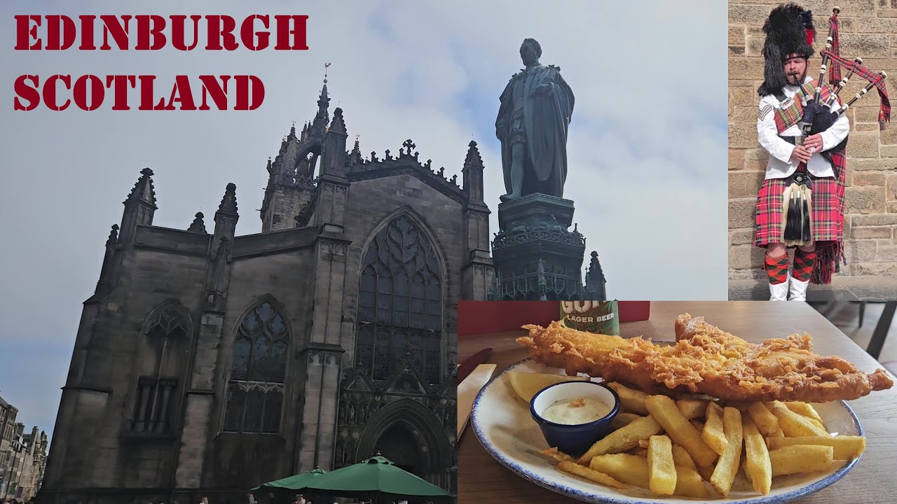 EXPLORING EDINBURGH! Edinburgh International Festival, Scotland, UK 4K VIDEO