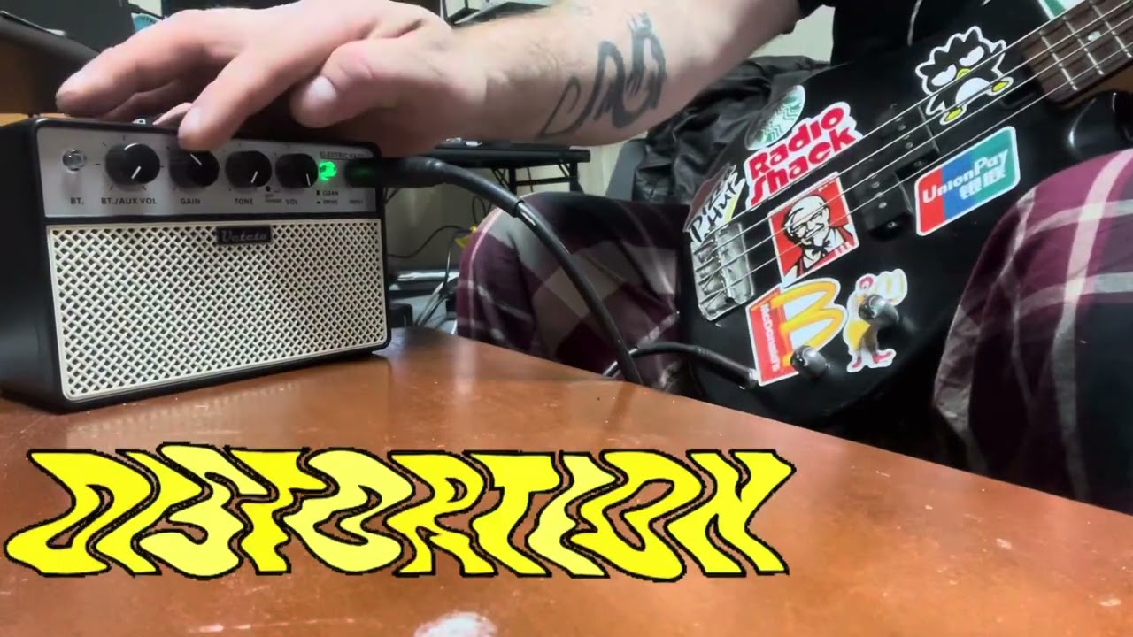 Best $30 Bass Amp? Ueteto Rechargeable Amp Honest Review #bassguitar #bass #gear #review #amazon