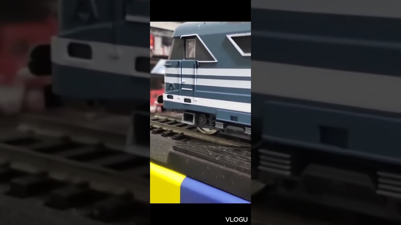 mini Review HANFIY (hangley hanfly) 67000 model of the French BB-67000 HO scale diesel engine