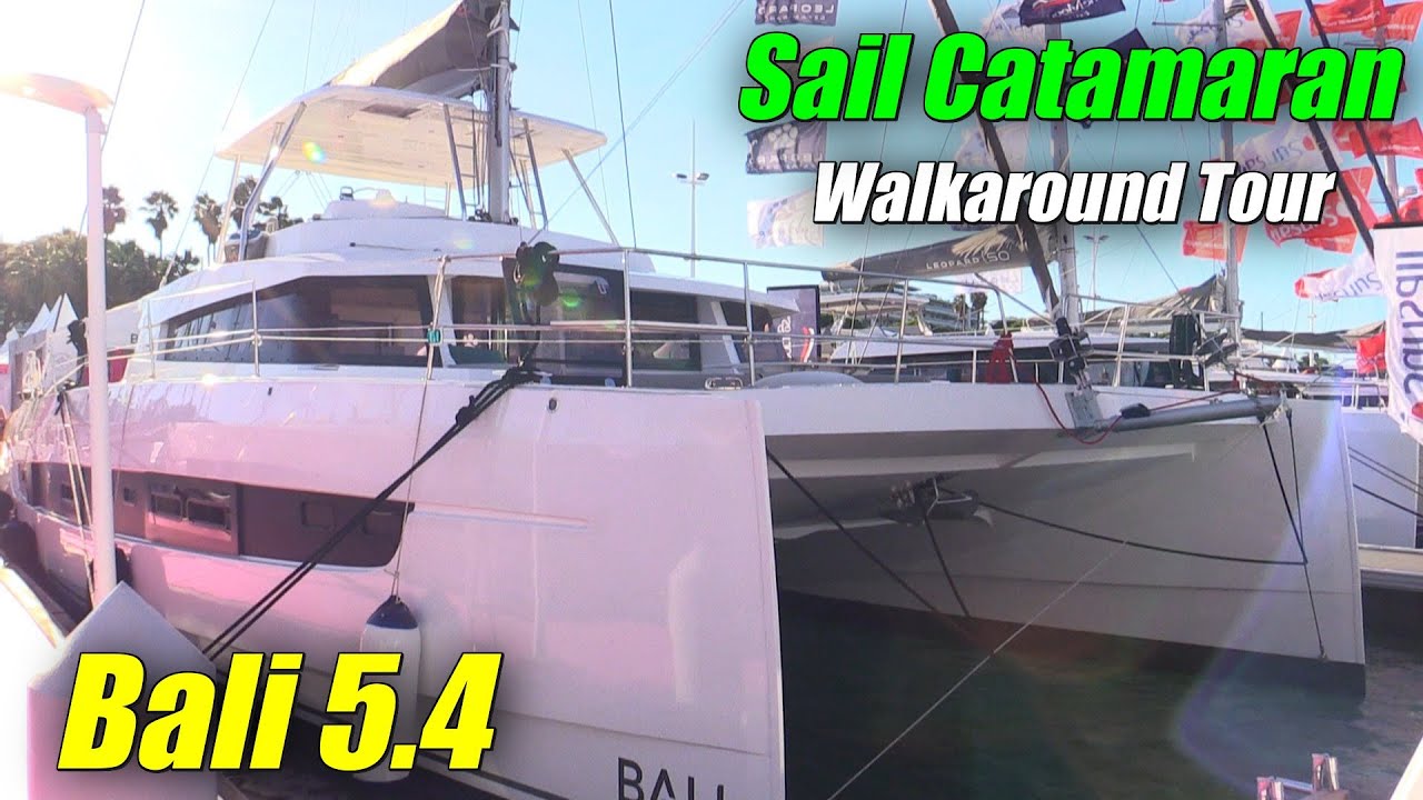 2019 Bali 5.4 Open Space Catamaran - Walkaround - 2018 Cannes Yachting Festival