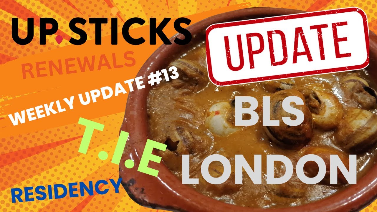 #weeklyupdates 13- BIG Report from BLS London & Fastest Visa ever from Manchester #nonlucrativevisa