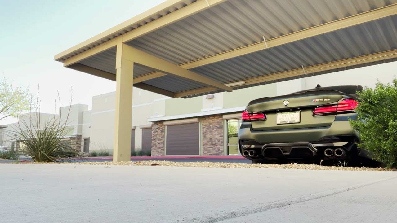 2022 BMW M5 CS Cold Start and Driveby w/ BMW M Performance Exhaust and ER Secondary Downpipes