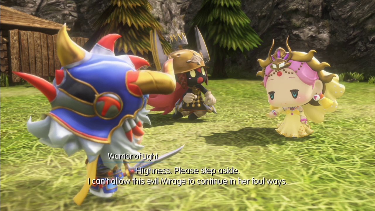 World of Final Fantasy - All Interventions #1: Cornelia (Japanese Voices)