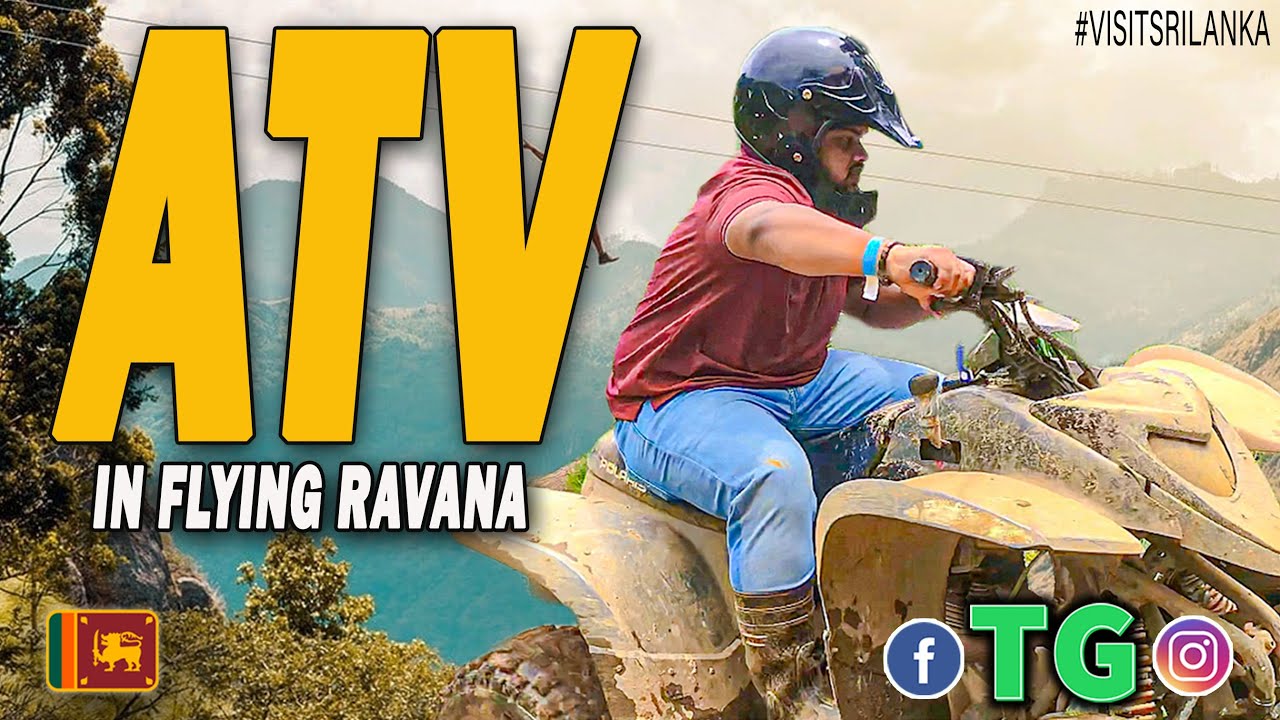 First ATV Bike Ride Experience In Sri Lanka | Flying Ravana Ella | @TravelGeo  #srilanka #ella #yt