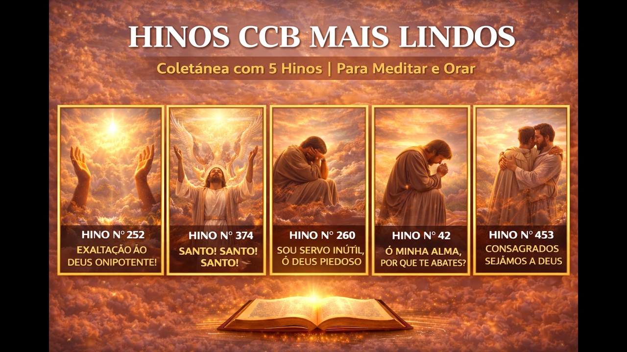Hinos CCB para Buscar a Presença de Deus | Coletânea com 5 Hinos