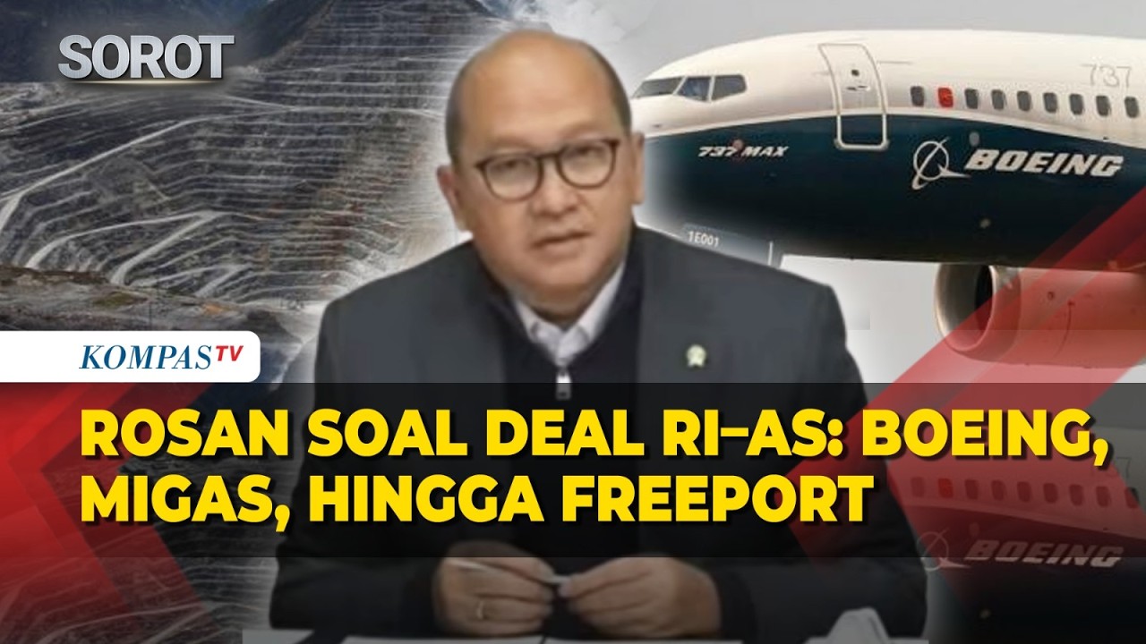 Rosan Update Indonesia akan Beli 50 Pesawat Boeing dan Target Investasi Freeport