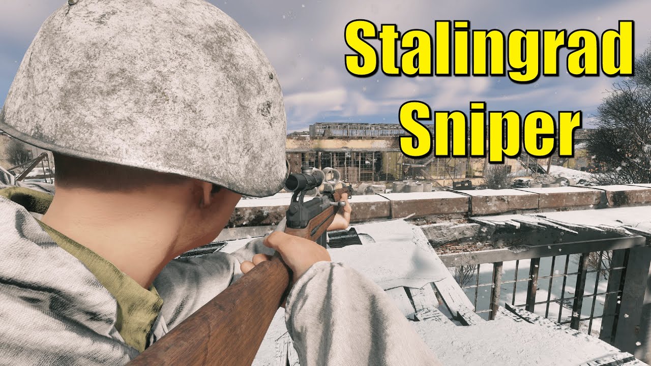 SVT-38 Sniping In Stalingrad! | Enlisted Soviets Gameplay