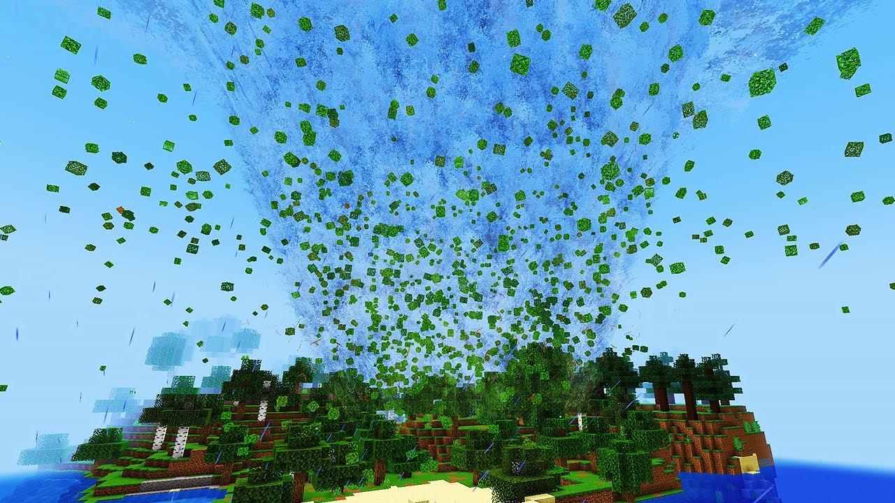 Realistic EPIC TORNADO MOD in Minecraft!