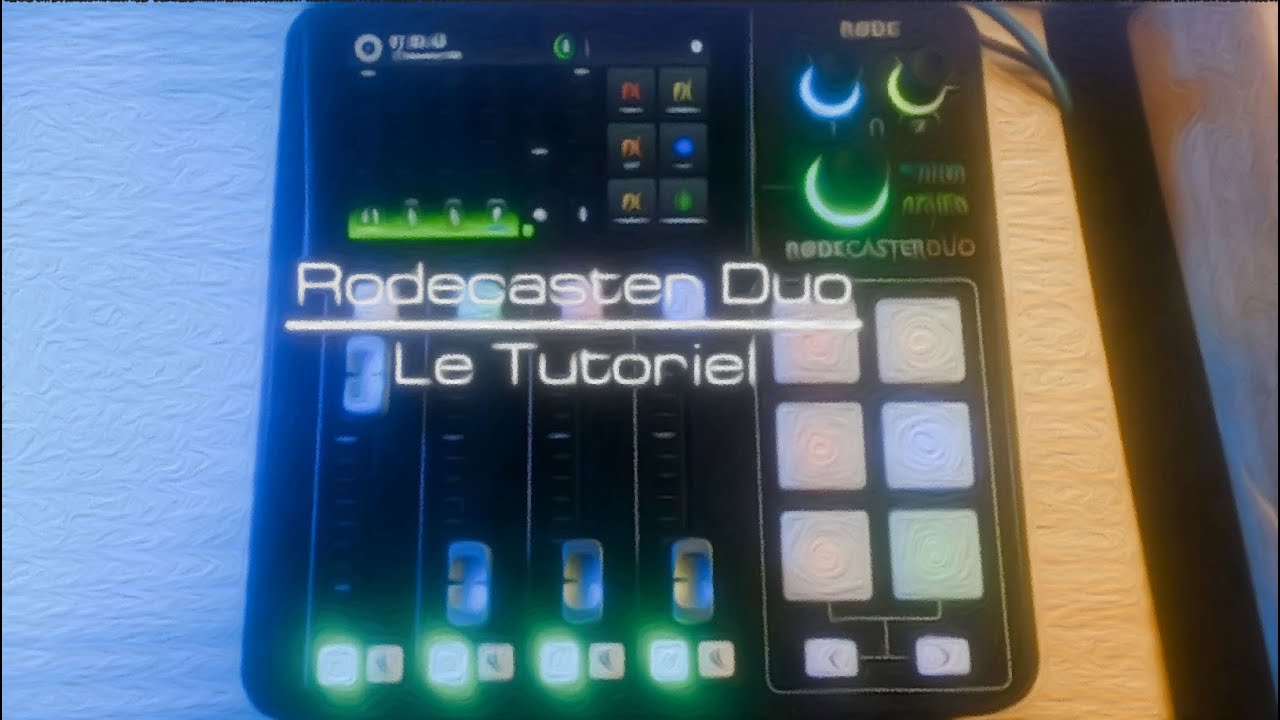 Le tuto : La Rodecaster Duo