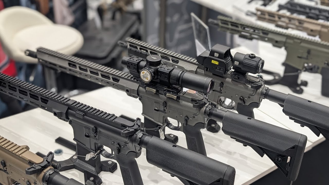 Euro Target Show 2025 - E-militaria z AR-15 Andro Corp i CheyTac