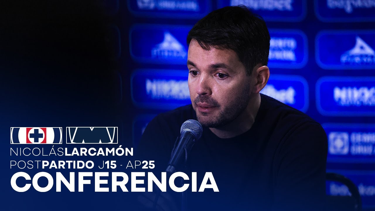 EN VIVO 🔴 Conferencia de prensa post partido | Nicol&aacute;s Larcam&oacute;n | Jornada 15 | AP25