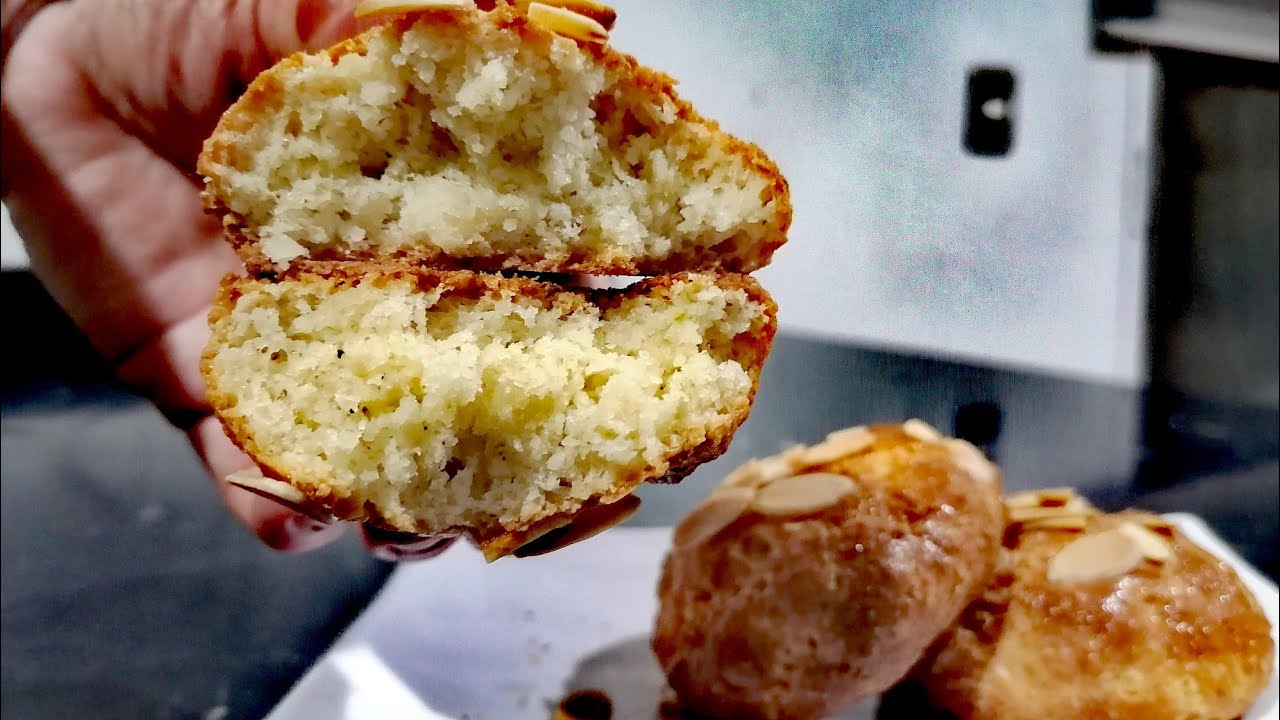 BOLLOS🌼FÁCIL DE ALMENDRAS Y PARMESANO