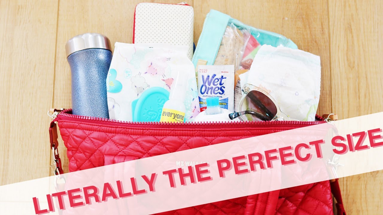 BEST Minimalist Diaper Bag, Review MZ Wallace Medium Sutton