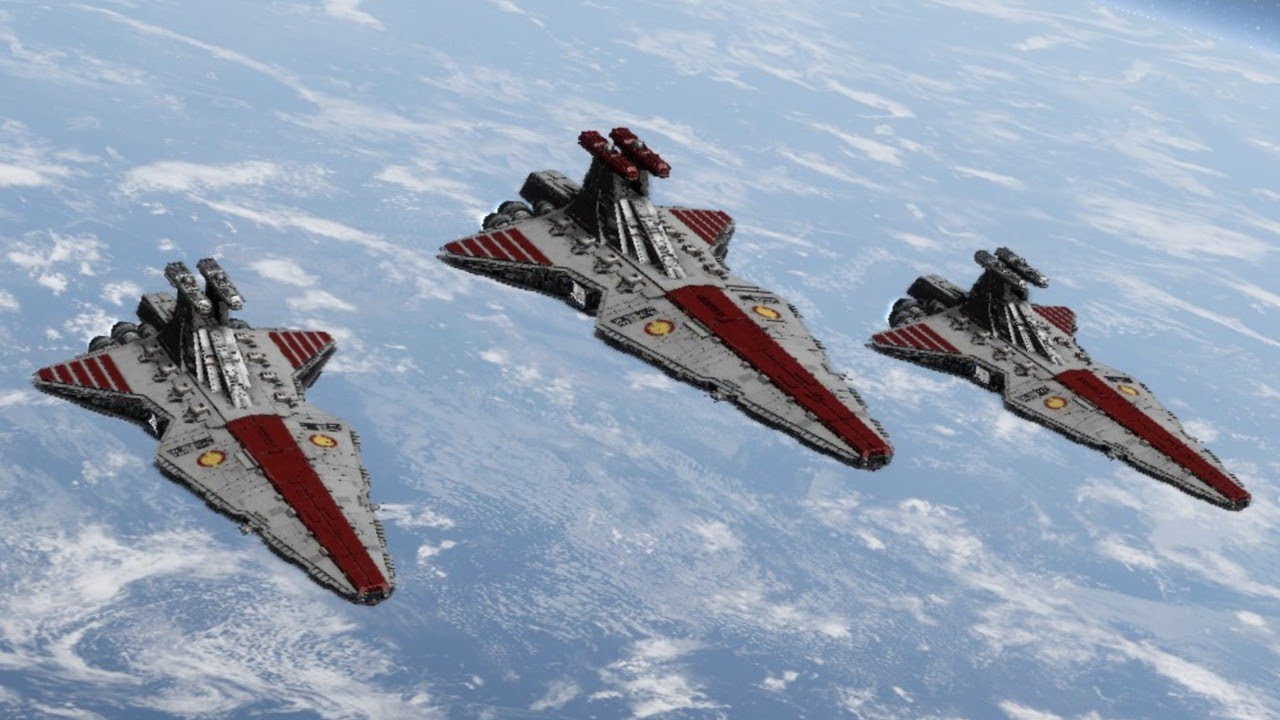 3 Venators vs 1 Imperial I class Star Destroyer - Star Wars: Empire At War Remake NPC Battle