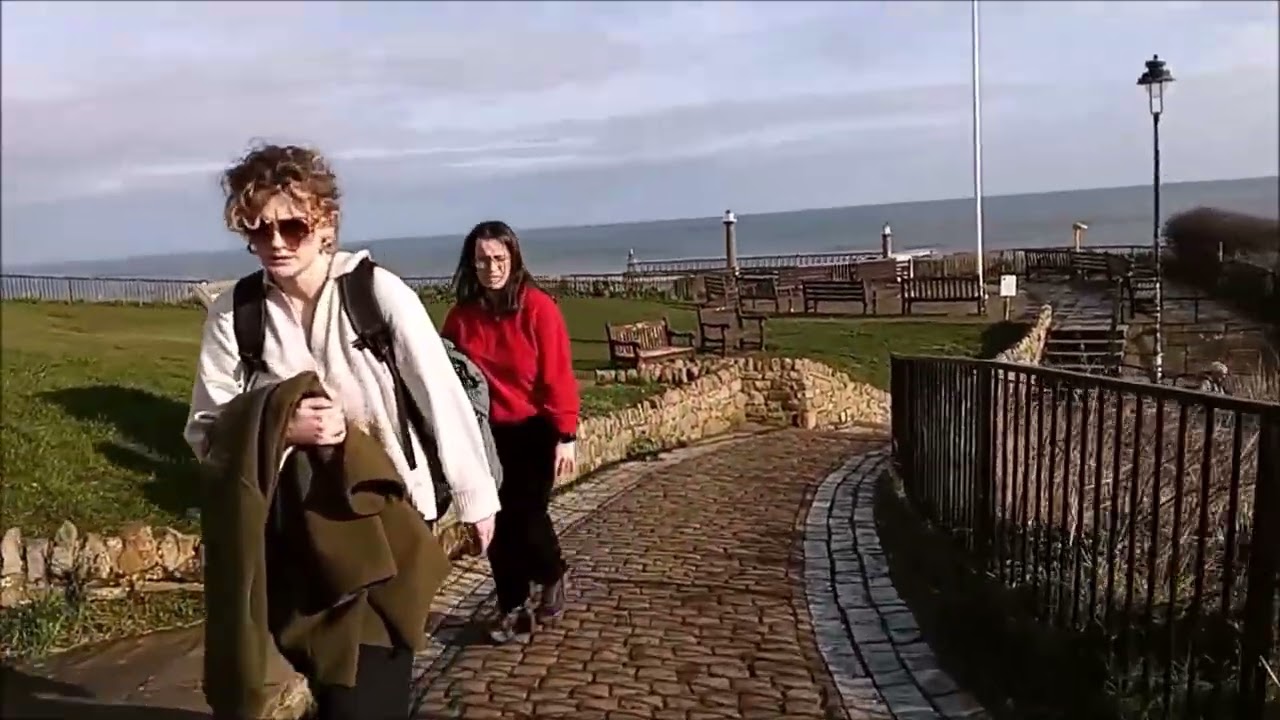 Whitby West Cliff to The Top Of The 199 Steps
