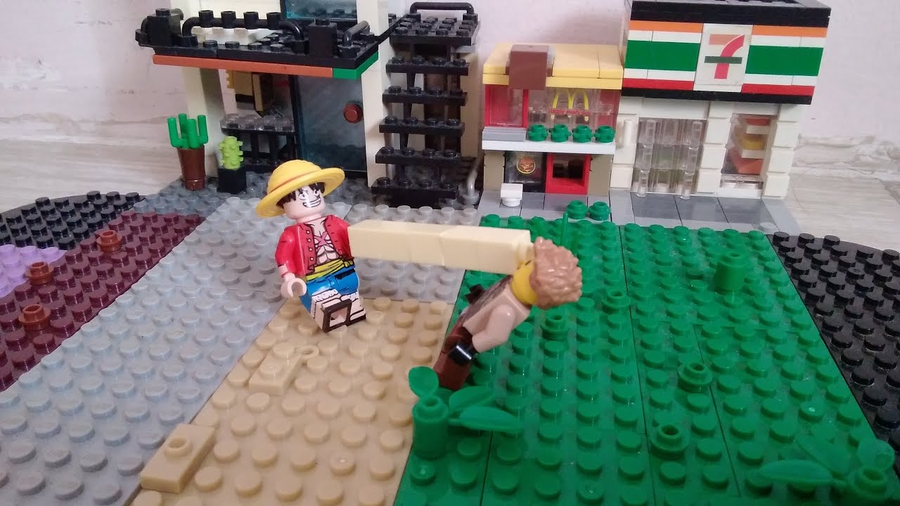All Rubber Skills in blox fruits [Lego Stop Motion]