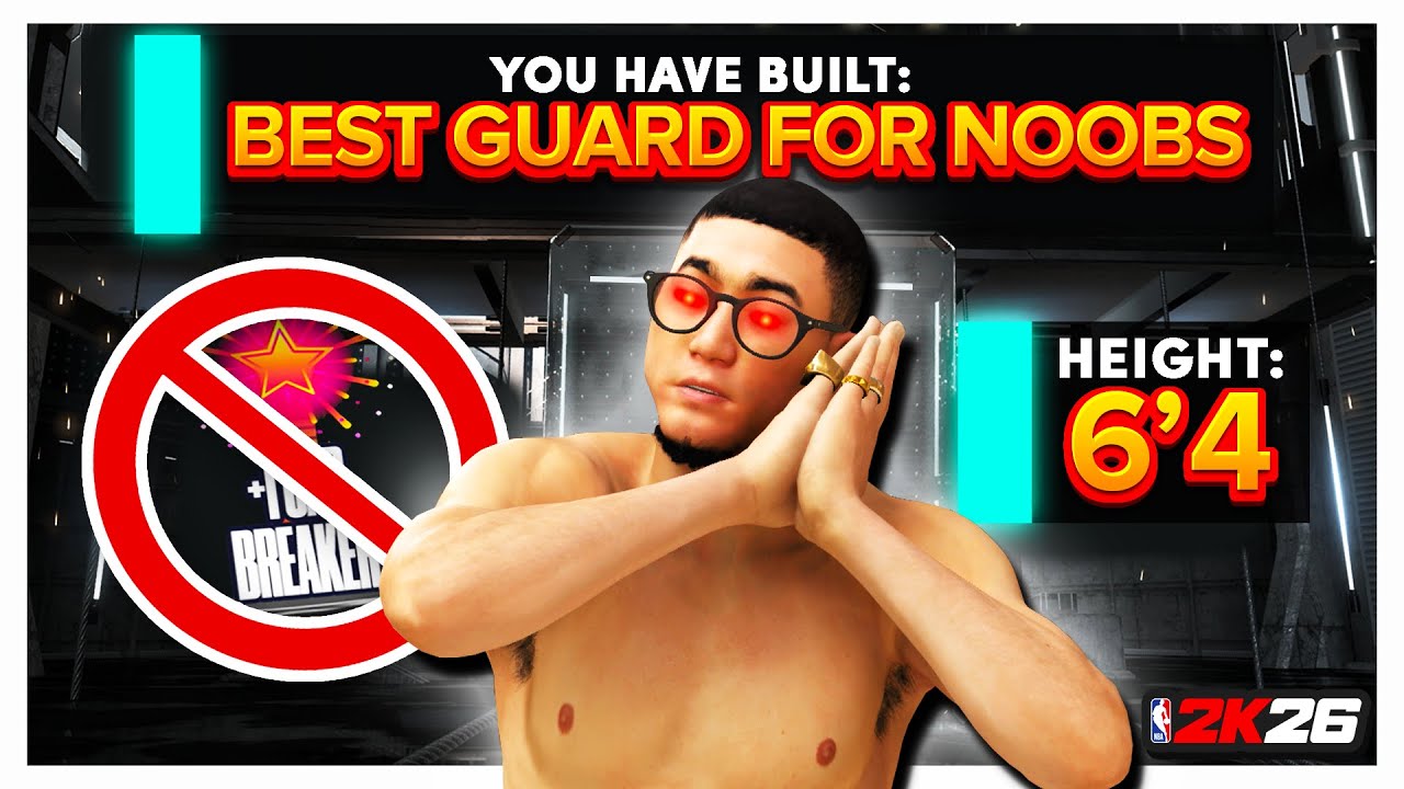BEST 6'4 Small Guard Build for NEW PLAYERS in NBA 2K26! (No Cap Breakers Needed)